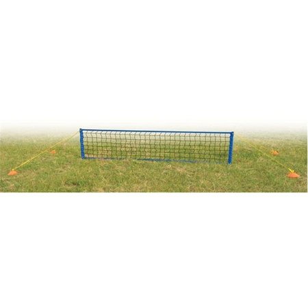 PERFECTPITCH Soccer Tennis Net; Blue PE51507